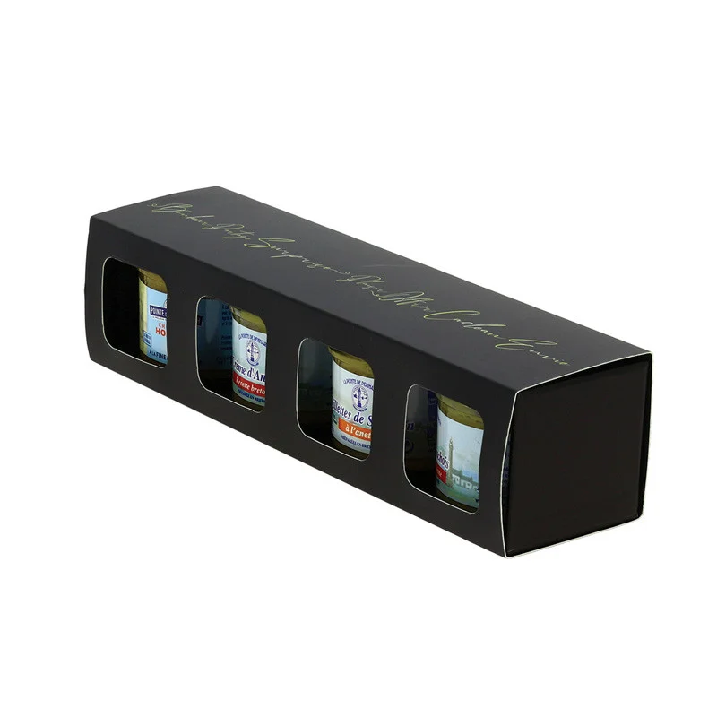 Bon Plan Fourreau Noir 4 Terrines 90 g - 272 x 70 mm