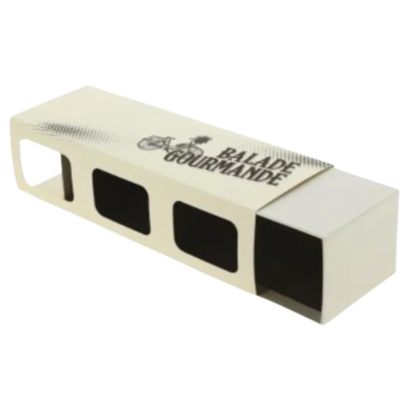 Fourreau Beige 3 Terrines 180 g - 285 x 86 mm Produit De Marque