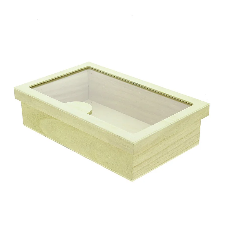 Boîte à Fromage en Bois avec Fenêtre PVC - 320 x 200 mm Seulement Aujourd’hui