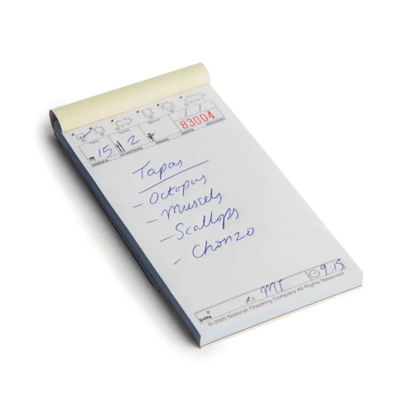 Livraison Gratuite Carnets de Commande Autocopiants sans Carbone - Lot de 10