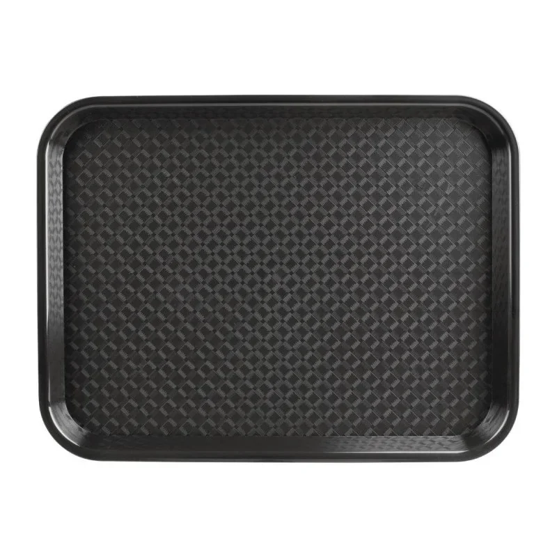 Plateau Self-Service Noir 450 x 350 mm Vente Directe