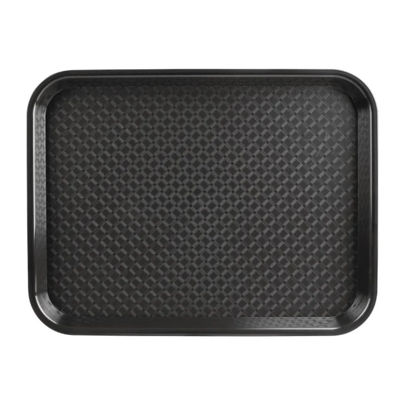 Plateau Self-Service 305 X 415Mm Noir Paiement Sécurisé