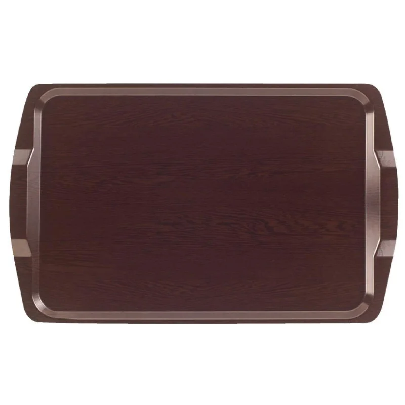 Plateau Stratifié Rectangulaire Avec Poignées Capri 640Mm Paiement Sécurisé