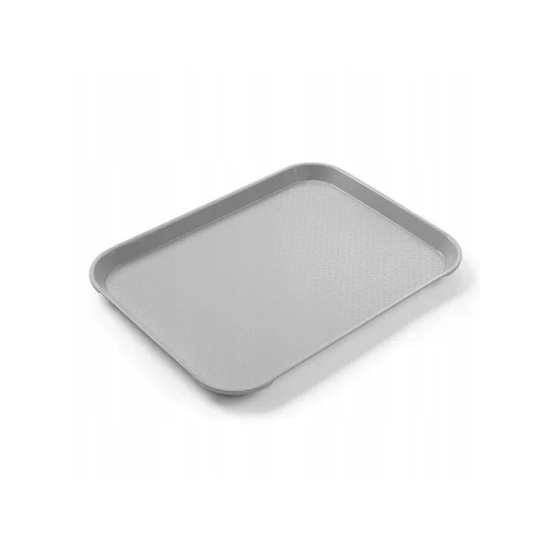 Plateau Rectangulaire Fast Food - Petit Modèle 265 x 345 mm - Gris Prix Réduit