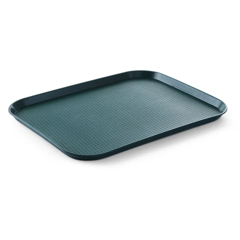 Plateau Rectangulaire Fast Food - Grand Modèle 450 x 350 mm - Vert Acheter En Ligne