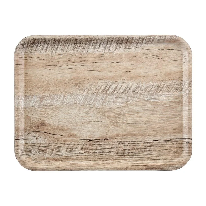 Prix Cassé Plateau Stratifié Surface Grainée Madeira Chêne Clair 430 Mm