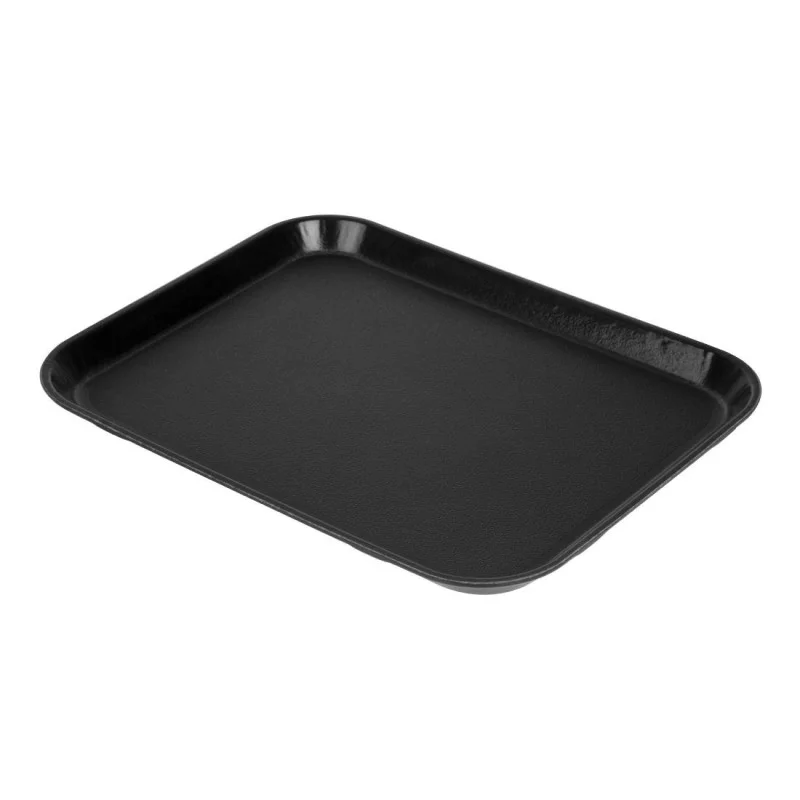 Plateau Rectangulaire Antidérapant En Fibre De Verre Epictread Noir 350Mm Prix Choc