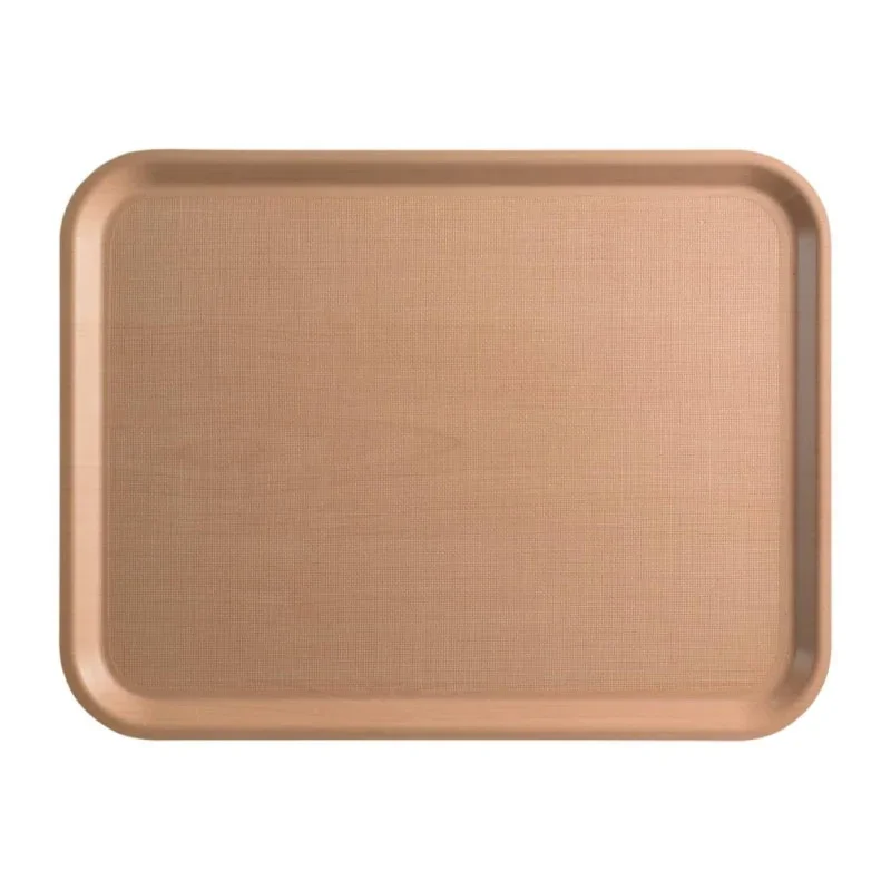 Plateau De Service Rectangulaire Stratifié Mykonos Bouleau 430Mm Vente Directe