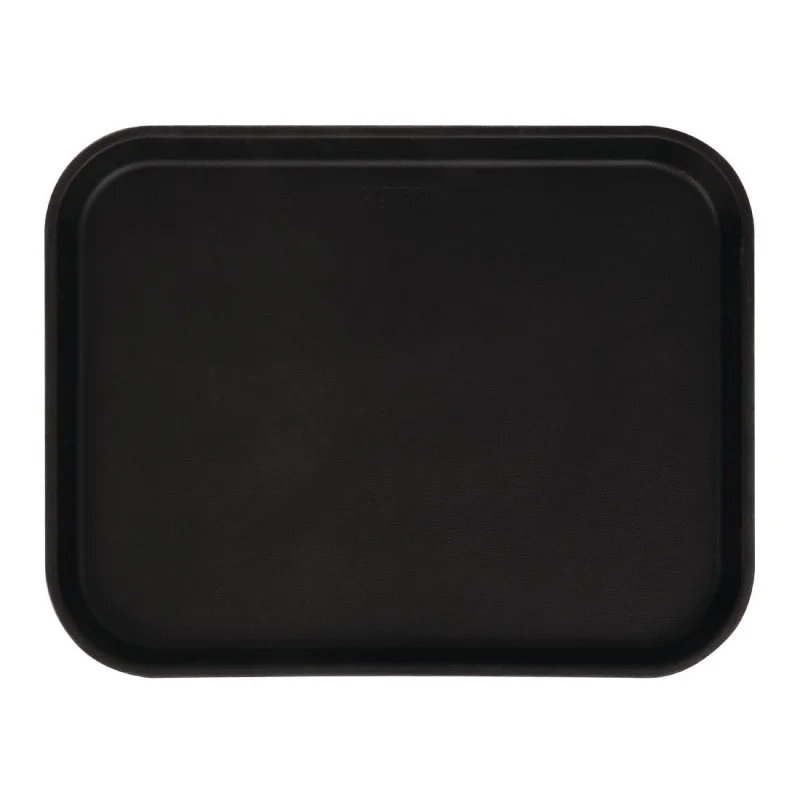 Plateau Rectangulaire Anti-dérapant en Fibre de Verre Camtread Noir - 45,7 cm Prix Cassé