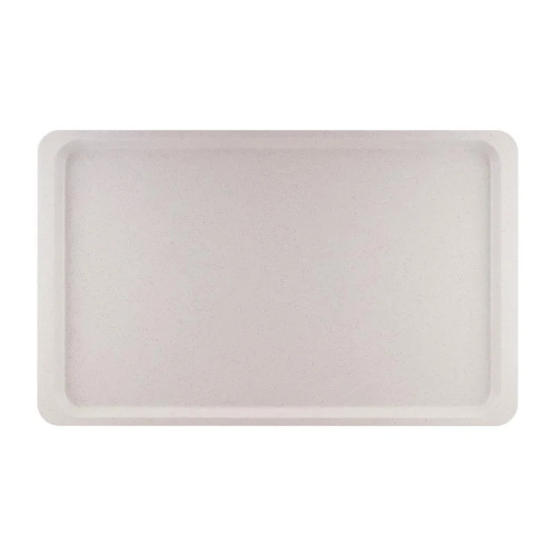 Prix Choc Plateau De Service En Polyester Gn1/1 530X325Mm Gris Moucheté