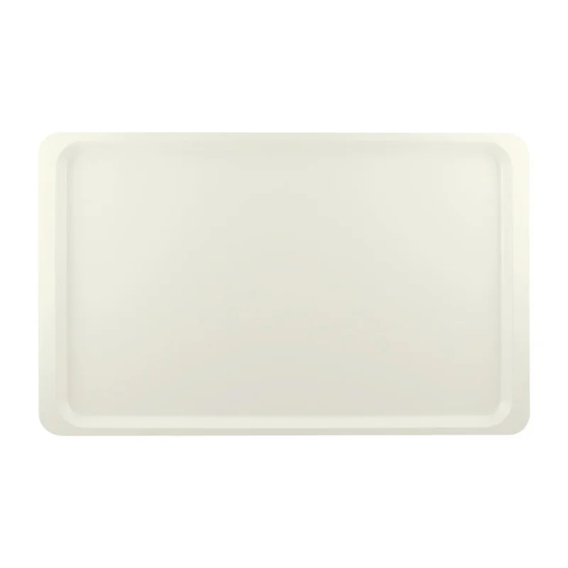 Plateau De Service En Polyester Gn1/1 530X325Mm Blanc Perle Dernier Modèle