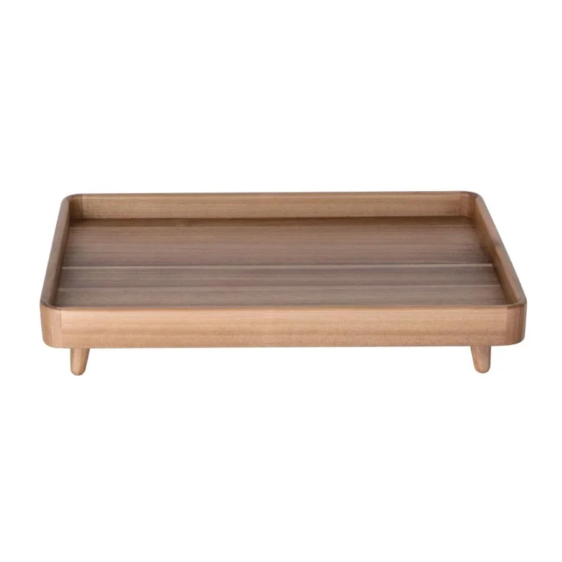 Haute Qualité Plateau sur Pieds en Acacia GN 1/1