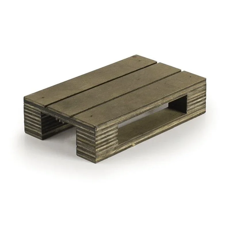 Mini Palette De Présentation En Bois - 13 X 8 Cm Remise