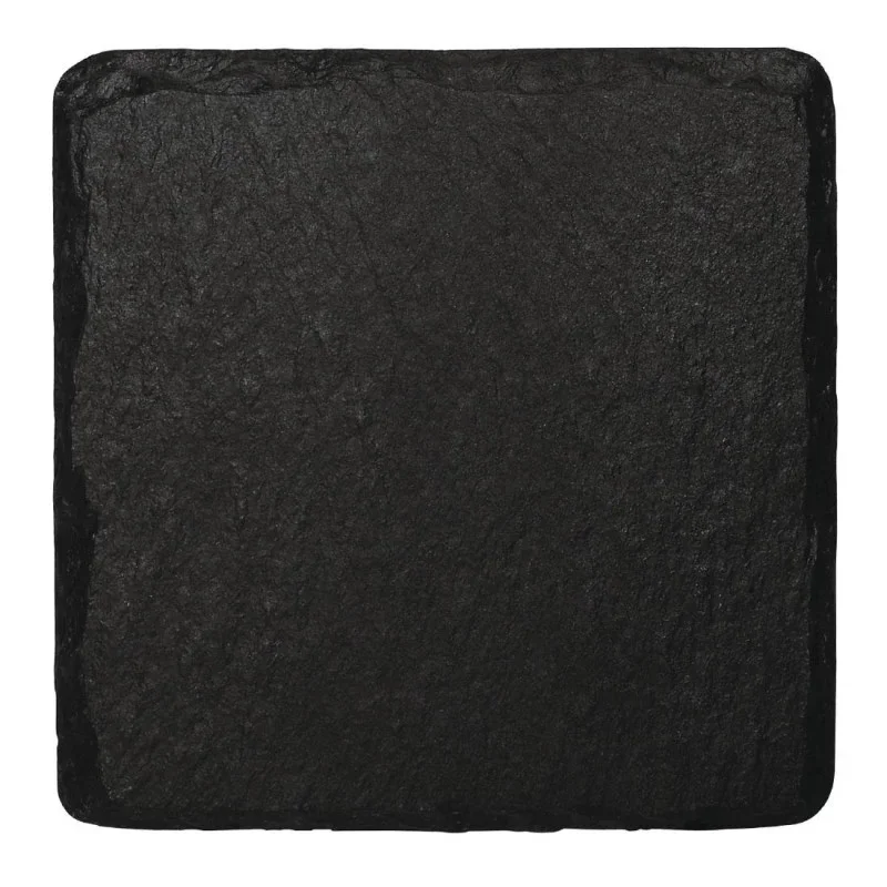 Plat de Présentation en Ardoise Naturelle - 130 x 130 mm Jusqu’à Épuisement Des Stocks