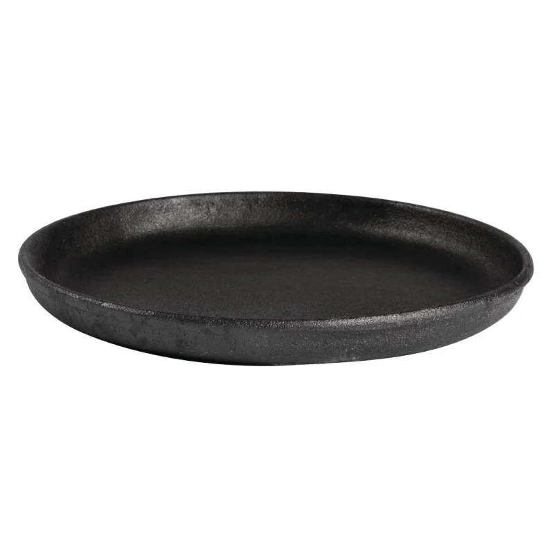 Retour Gratuit Plat En Fonte Rond - Ø220Mm