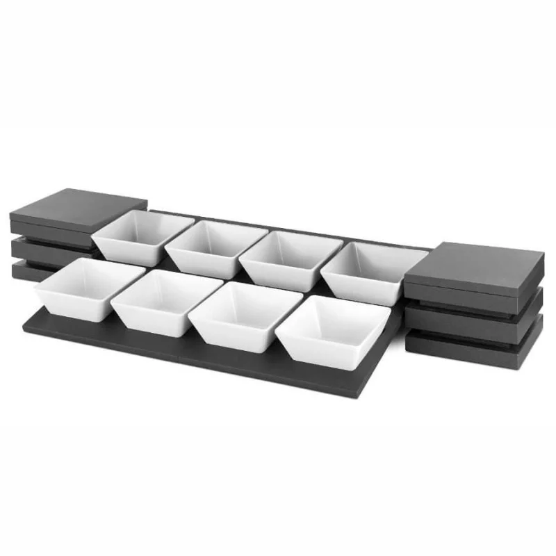 Kit de Présentation Buffet - 8 Bols Carrés Achetez Aujourd’hui