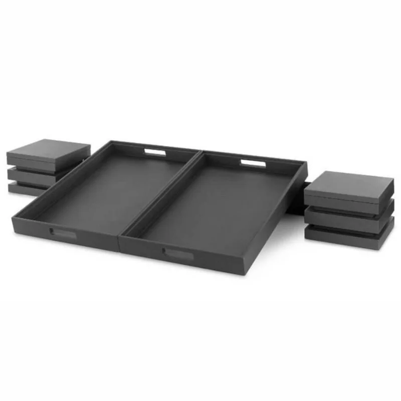 Certifié Kit de Présentation Buffet - 2 Plateaux 600 x 400 mm