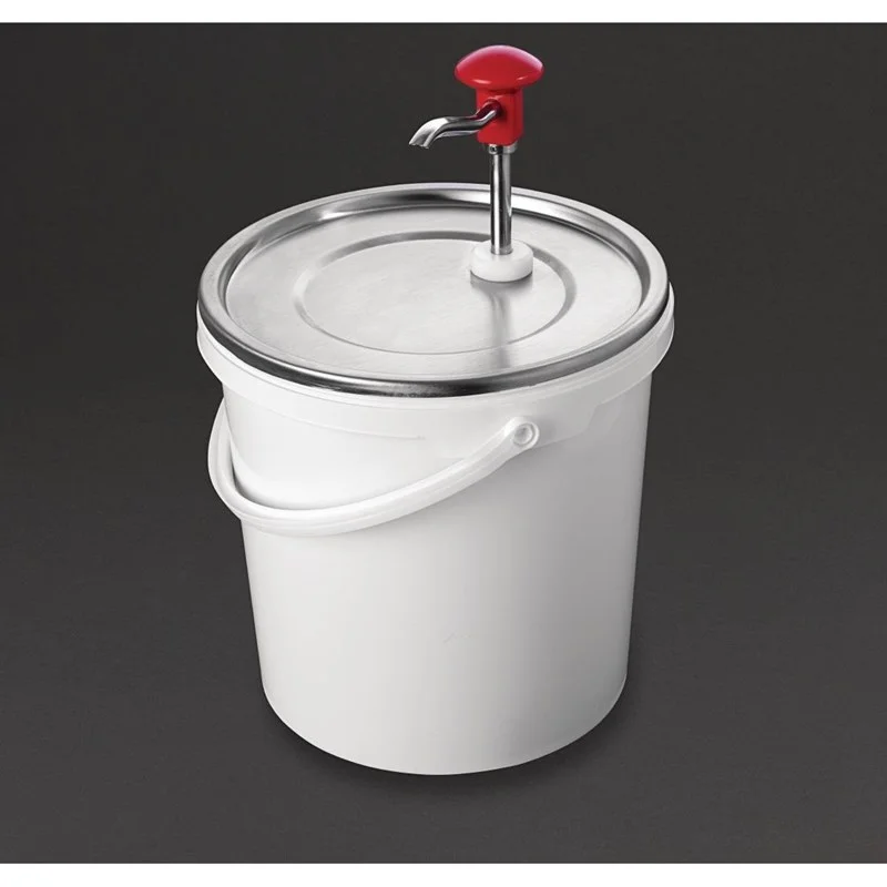 Distributeur de Sauce à Pompe - 10 L Haute Qualité