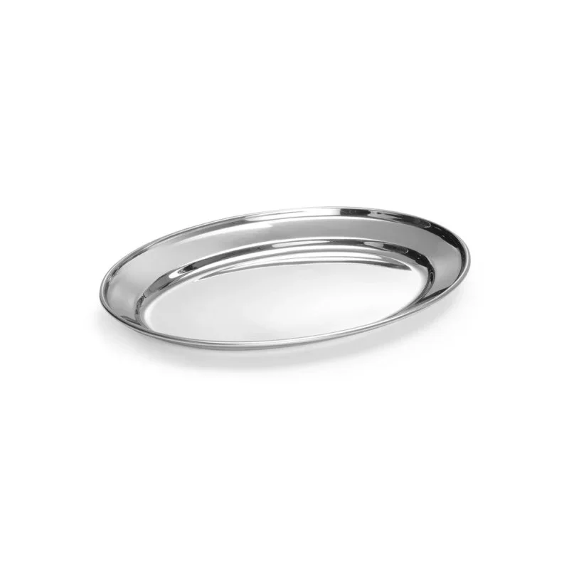 Offre Limitée Plat Ovale en Inox - 240 x 170 mm