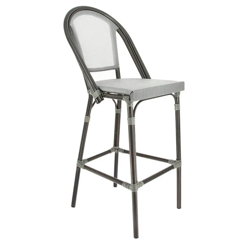 Retour Gratuit Chaise Haute Biarritz Gris - H 1170 mm