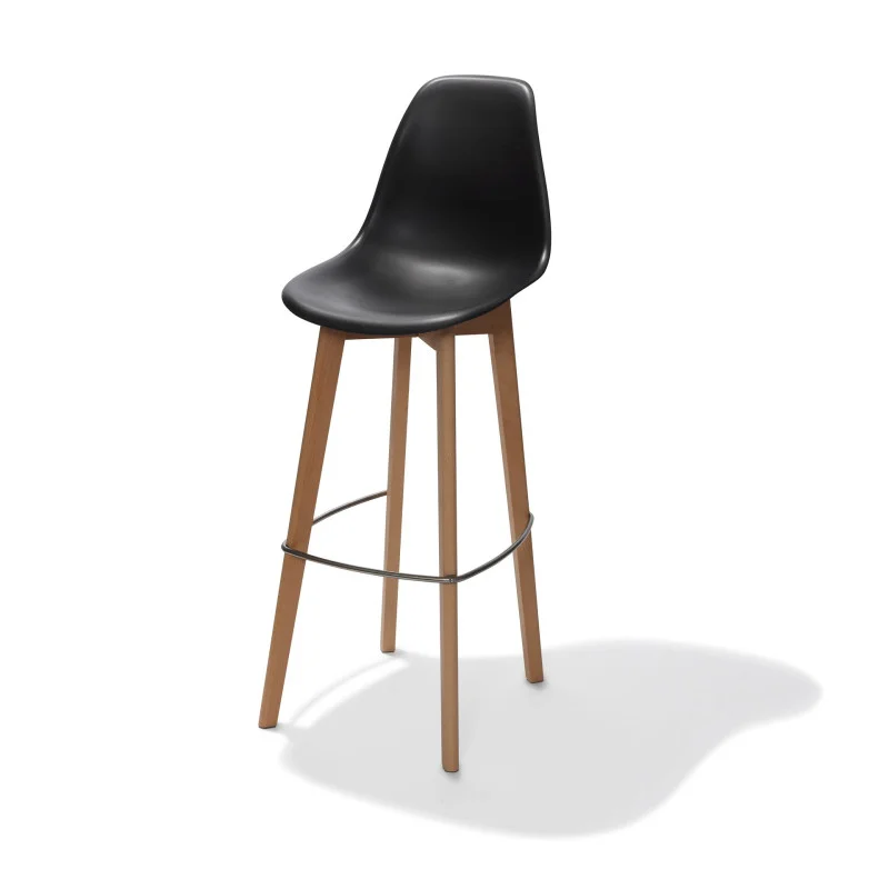 Tabouret de Bar Keeve - Noir Jusqu’à Épuisement Des Stocks