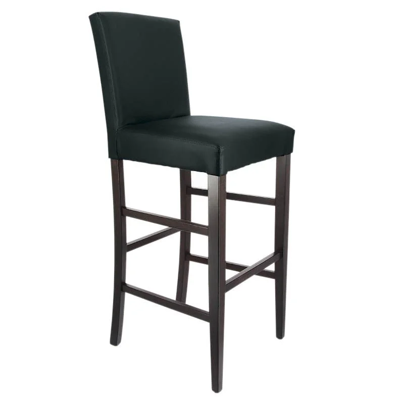 Chaise Haute Seville Noir - H 1110 mm Haute Qualité