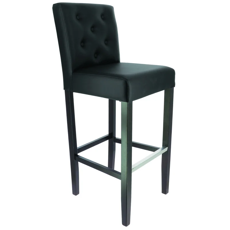 Commande En Gros Chaise Haute De Restaurant Capitonnee Cordoue - H 1120 mm