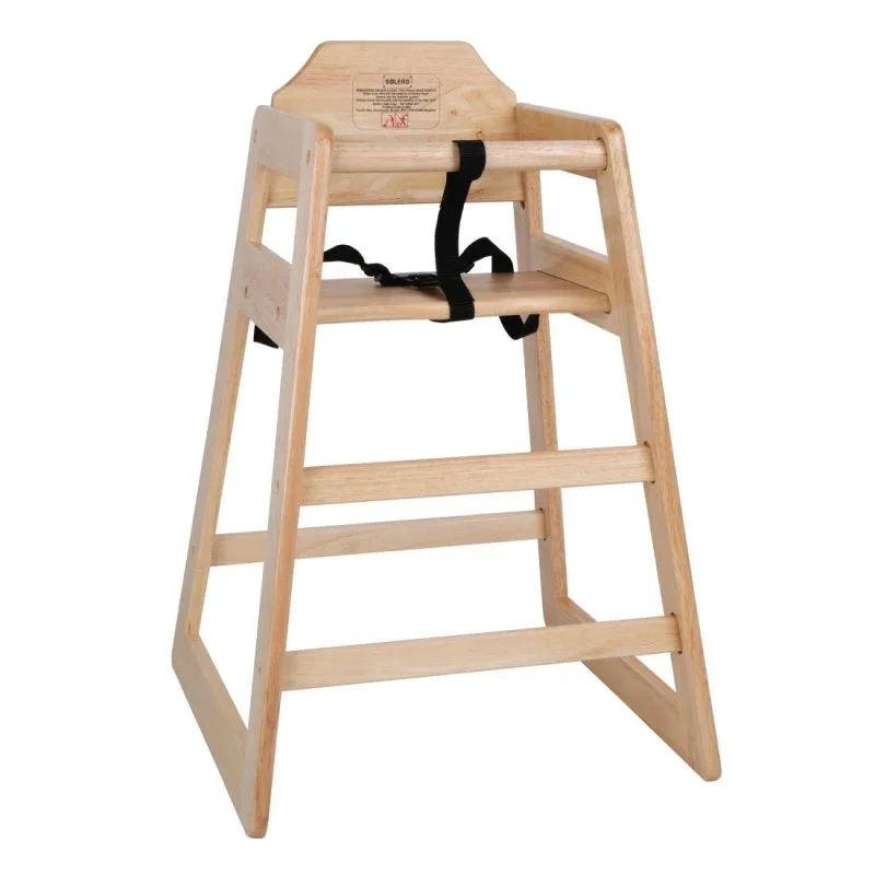 Nouvel Arrivage Chaise Haute En Bois Finition Naturelle