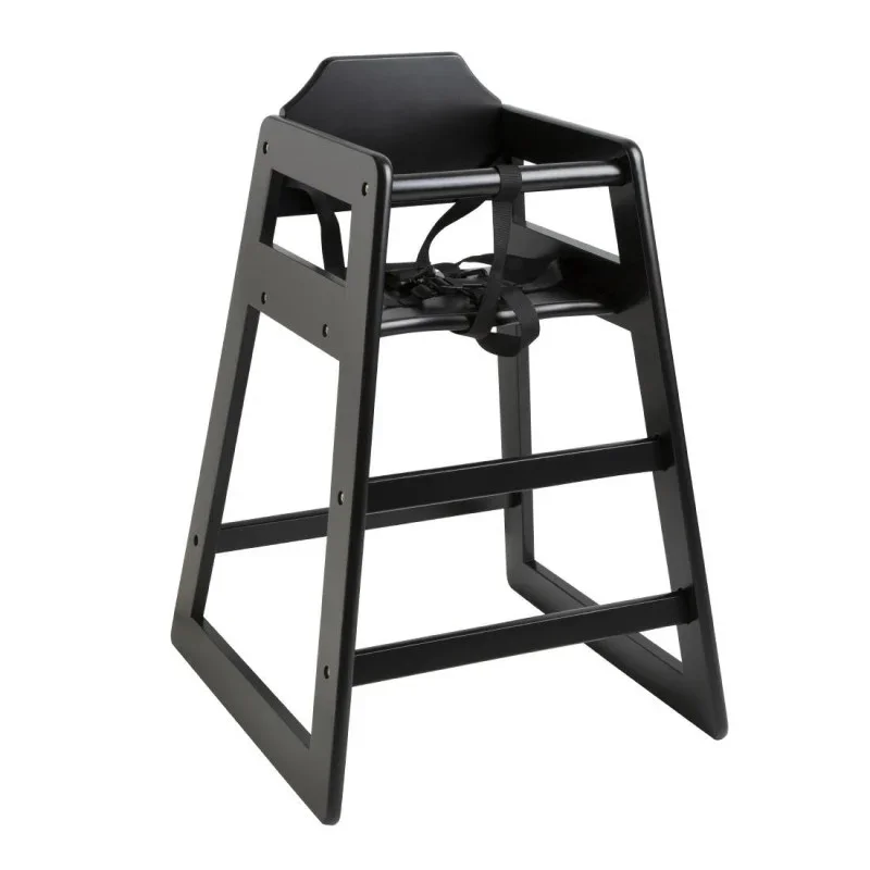 Offre Spéciale Chaise Haute en Bois Noire