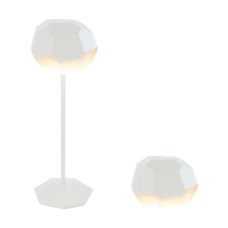 Dernière Chance Lampe de Table Touch LED - Stone Blanc