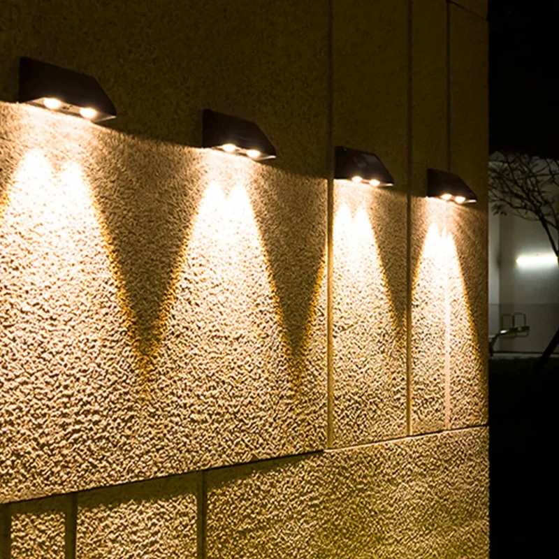 Lampe Solaire Murale Kyla - Lot de 4 Jusqu’à Épuisement Des Stocks