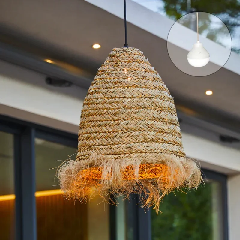Vente Directe Suspension Bohème en Jonc de Mer Naturel - Anafi Nomad
