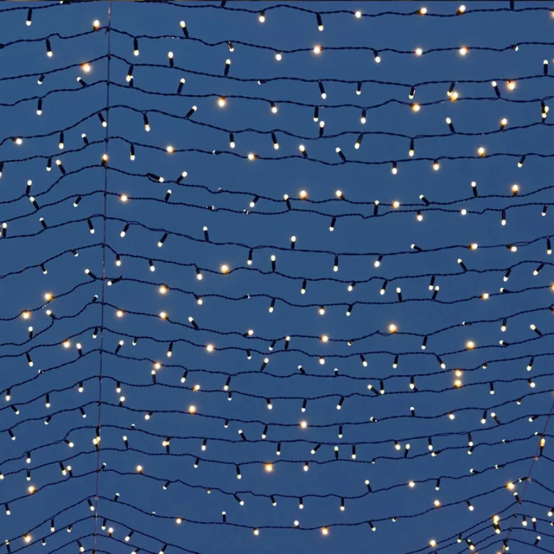 Expédié Aujourd’hui Guirlande Lumineuse Solaire Décorative 8 Modes 32.9 m - Yogi Warm Solar
