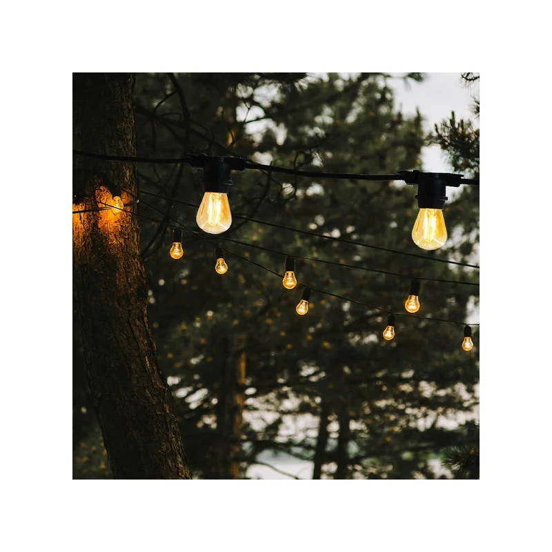 Guirlande Lumineuse Raccordable à Ampoule Filament 5 m - Link Me Light Acheter En Ligne