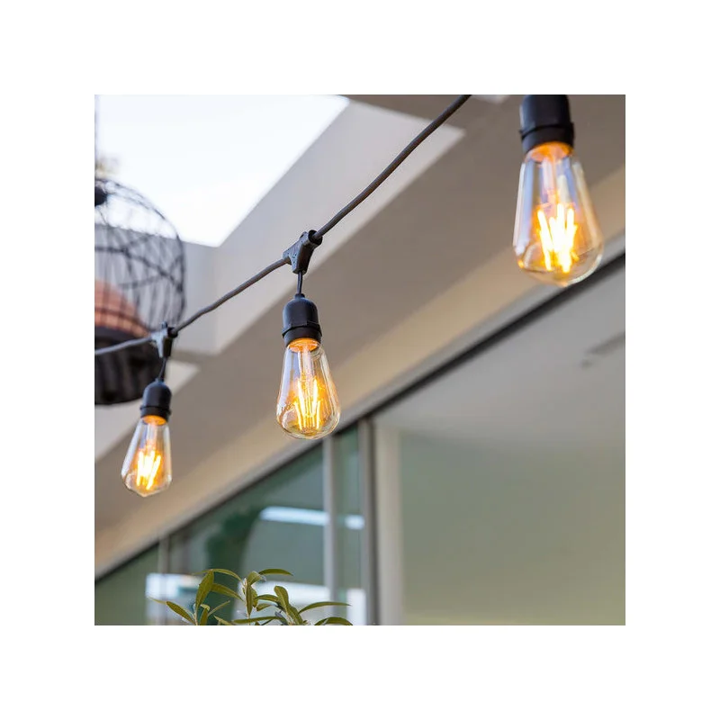 Guirlande Lumineuse à Ampoule Filament 6 m - Mafy Light Certifié