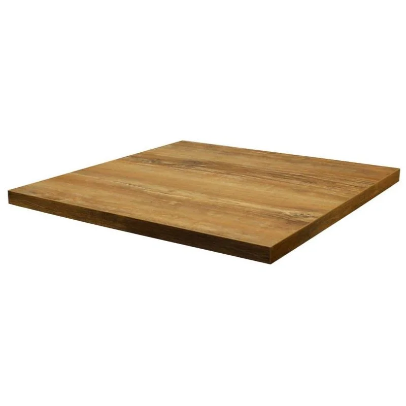 Promotion Saisonnière Plateau de Table Tavola Carré - Rovère Slavona - 600 x 600 mm