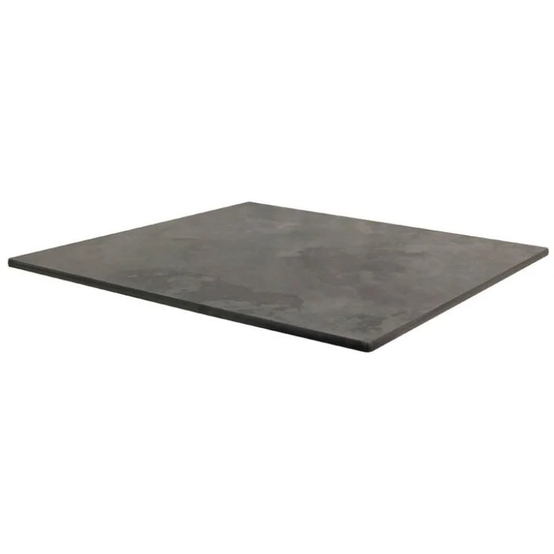 Plateau de Table Mesa Carré - Pierre De Lave - 600 x 600 mm Prix Bas