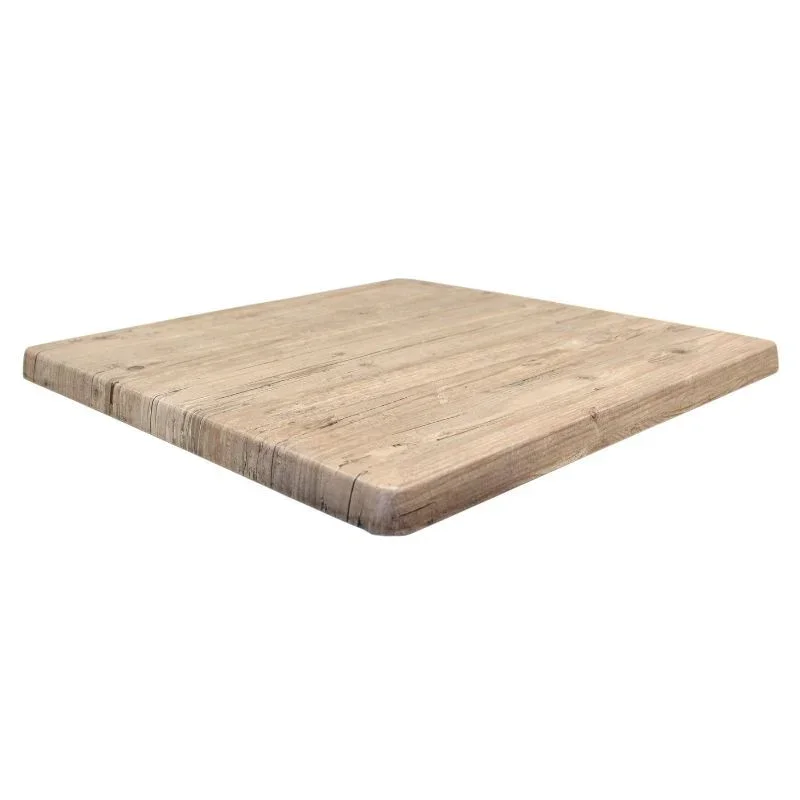 Plateau de Table Carré en Bois HDF - Washington Pine - 600 x 600 mm Top Vente