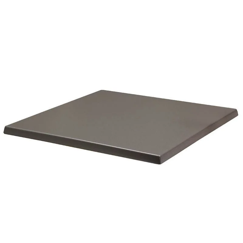 Prix Réduit Plateaux de Table Stratifié Carré Alu- 600 x 600 mm