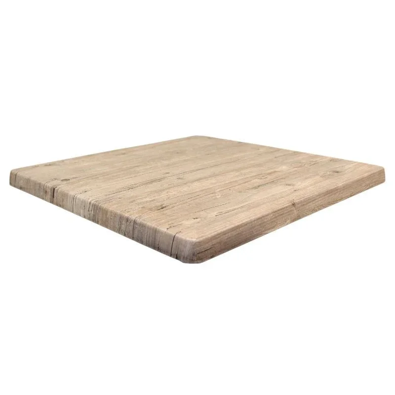 Plateau de Table Carré - Washington Pine - 700 x 700 mm Produit De Marque
