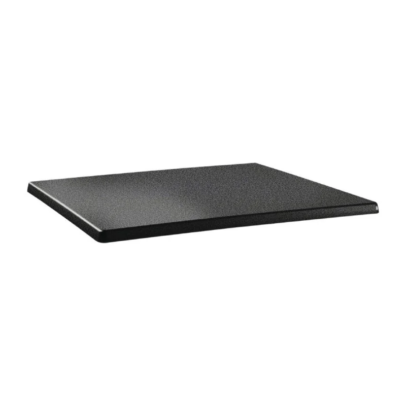 Plateau De Table Rectangulaire Classic Line Anthracite - L 1200 x P 800 mm Prix Promo