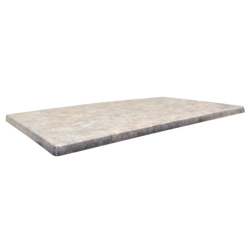 Nouveauté Plateau de Table Rectangle en Bois HDF - Zinc - 1100 x 700 mm