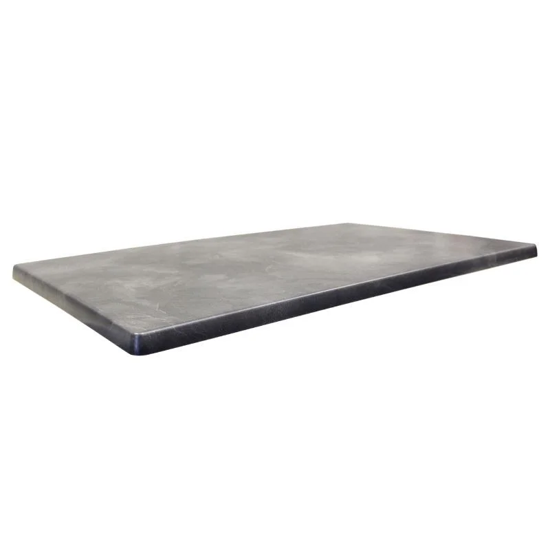 Satisfait Ou Remboursé Plateau de Table Rectangle en Bois HDF - Dark Slate - 1100 x 700 mm