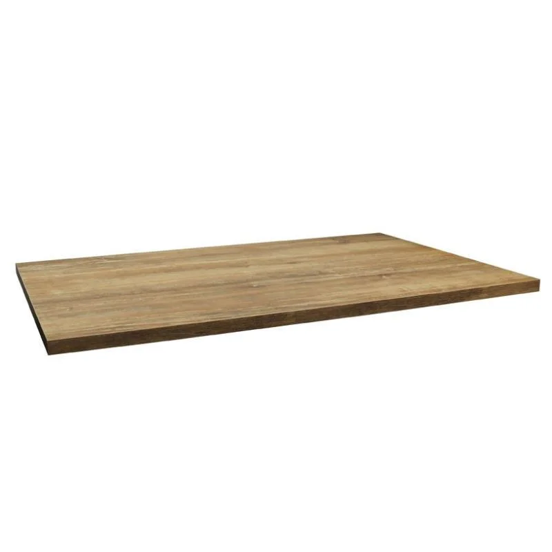 Plateau de Table Tavola Rectangle - Rovère Slavona - 1100 x 700 mm Expédition Rapide
