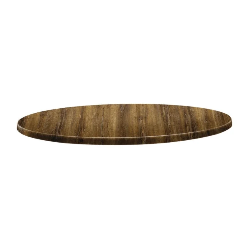 Plateau De Table Rond Classic Line Atacama Cherry - Ø 600mm Pas Cher