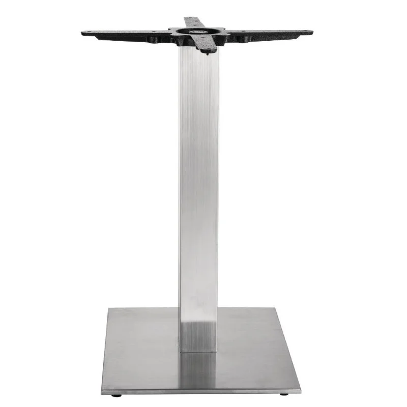 Affaire À Saisir Pied De Table Carré En Inox 720 X 430 Mm
