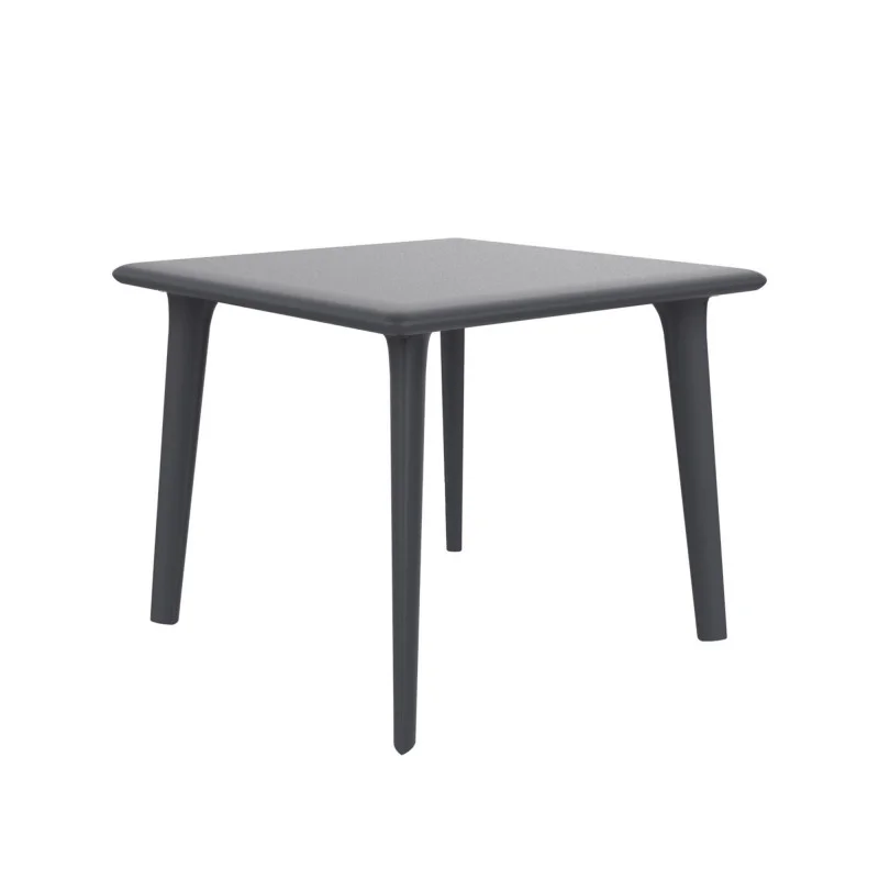 Table New Dessa - 90 x 90 cm - Gris Foncé Nouveauté