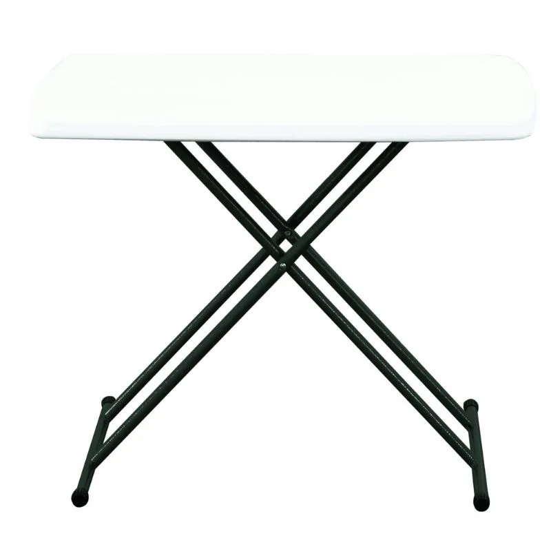 Vente Directe Table Pliante Easytable - 75,5 x 49,5 cm - Blanc