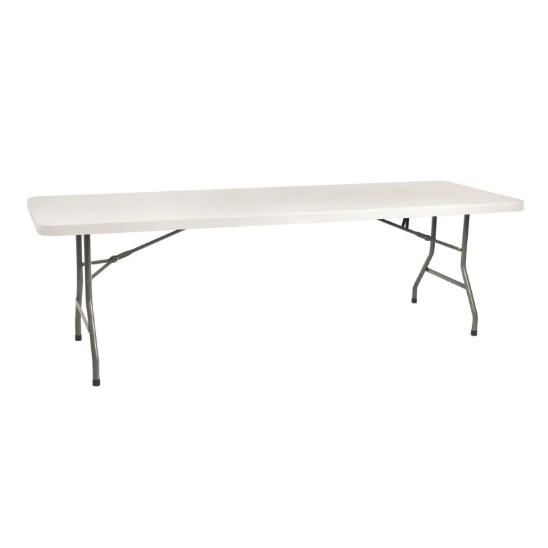 Table Pliante Wagner - 240 x 80 cm - Blanc Offre Spéciale