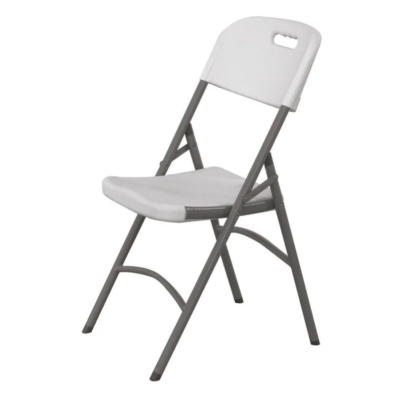 Chaise Pliante - Gris Clair Populaire